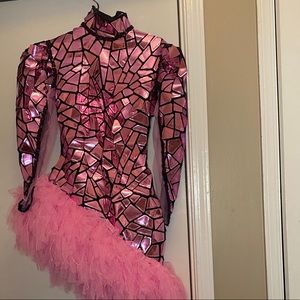 Pink Sequins Dress